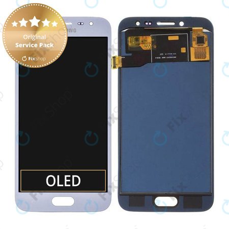 Samsung Galaxy J2 PRO J250F - LCD Display + Touch Screen (Silver) - GH97-21338B, GH97-21339B, GH97-21812B Genuine Service Pack