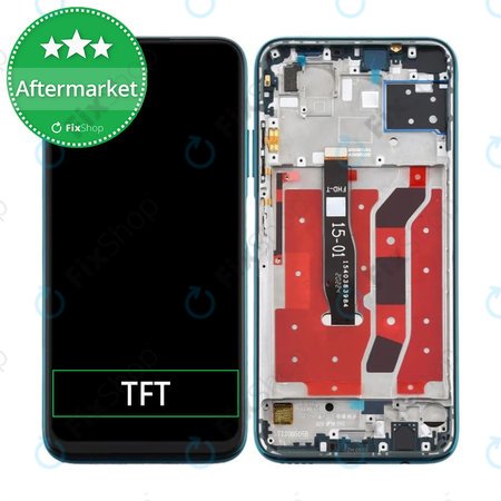 Huawei P40 Lite - LCD Display + Touch Screen + Frame (Crush Green) TFT