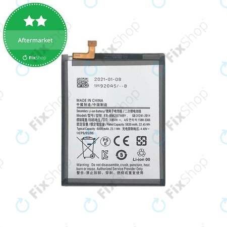 Samsung Galaxy M21 M215F, M30s M307F - Battery EB-BM207ABY 6000mAh