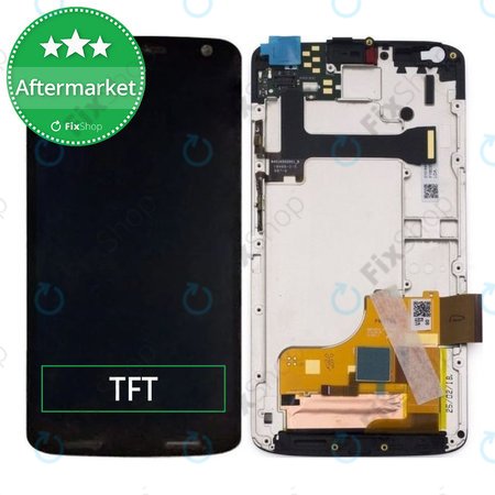 Motorola Moto X Force XT1581 - LCD Display + Touch Screen + Frame (Black) TFT