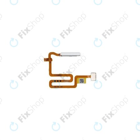 Oppo A54 5G, A74 5G - Fingerprint Sensor + Flex Cable (Space Silver) - 9180855 Genuine Service Pack