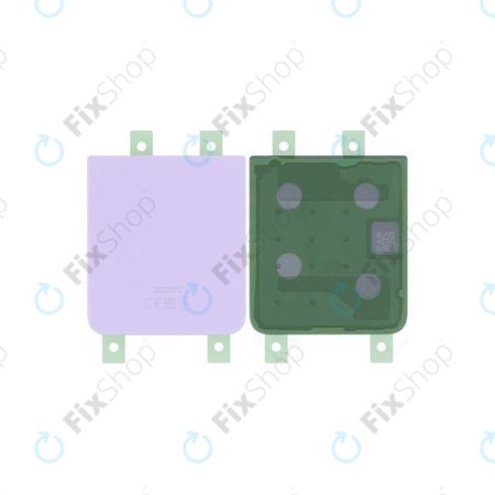 Samsung Galaxy Z Flip 4 F721B - Battery Cover B/G (Bora Purple) - GH82-29654B, GH82-29298B Genuine Service Pack