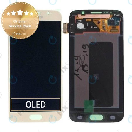 Samsung Galaxy S6 G920F - LCD Display + Touch Screen (Gold Platinum) - GH97-17260C Genuine Service Pack