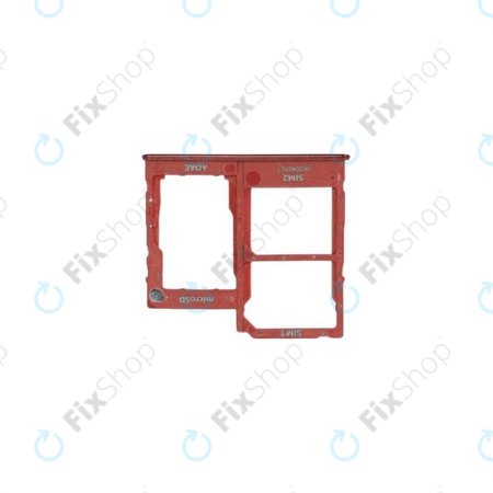 Samsung Galaxy A41 A415F - SIM + SD Tray (Prism Crush Red) - GH98-45275B Genuine Service Pack