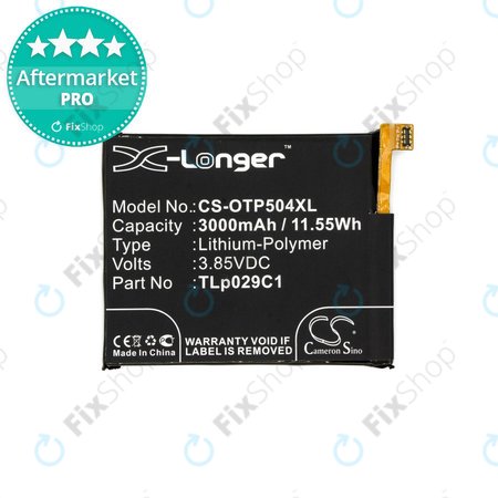 Blackberry Key2 LE - Battery TLP029C1 3000mAh HQ