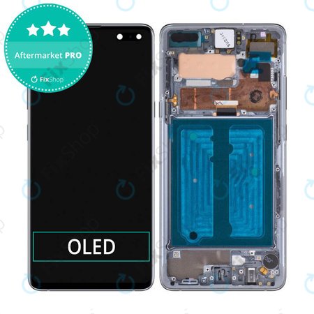 Samsung Galaxy S10 5G G977B - LCD Display + Touch Screen + Frame (Black) OLED