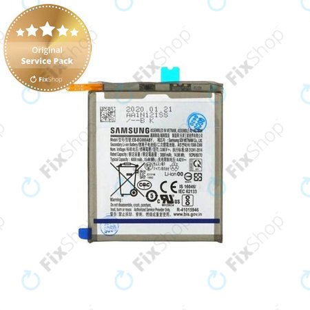 Samsung Galaxy S20 G980F - Battery EB-BG980ABY 4000mAh - GH82-22122A Genuine Service Pack