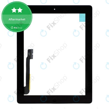 Apple iPad 3, iPad 4 - Touch Screen + Home Button (Black)